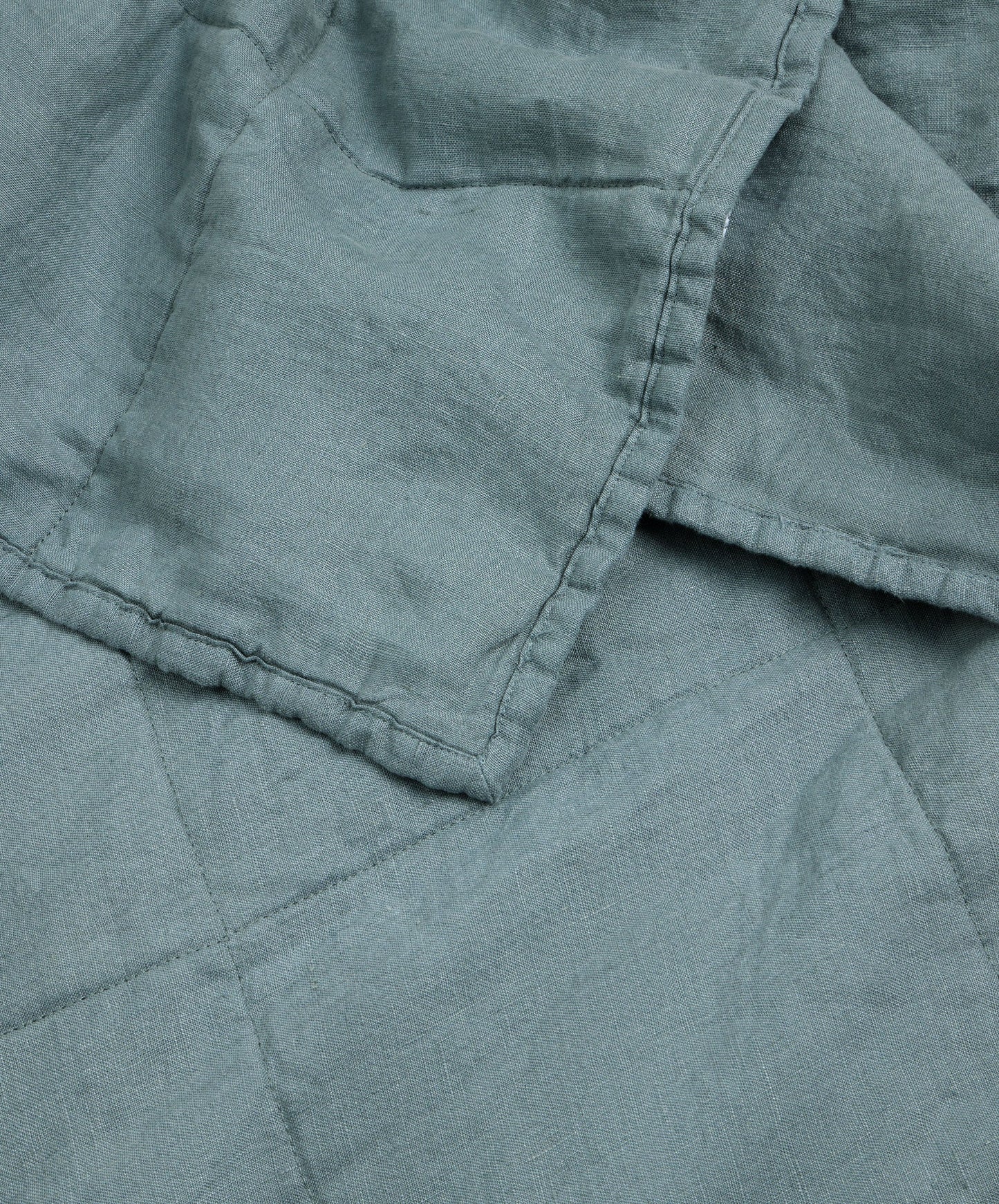 Couvre-lit matelassé - Pierre bleue