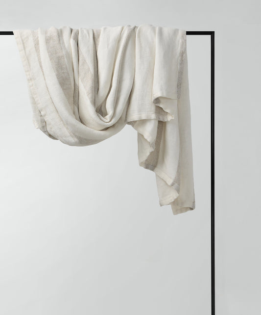 Plaid à rayures Luna 