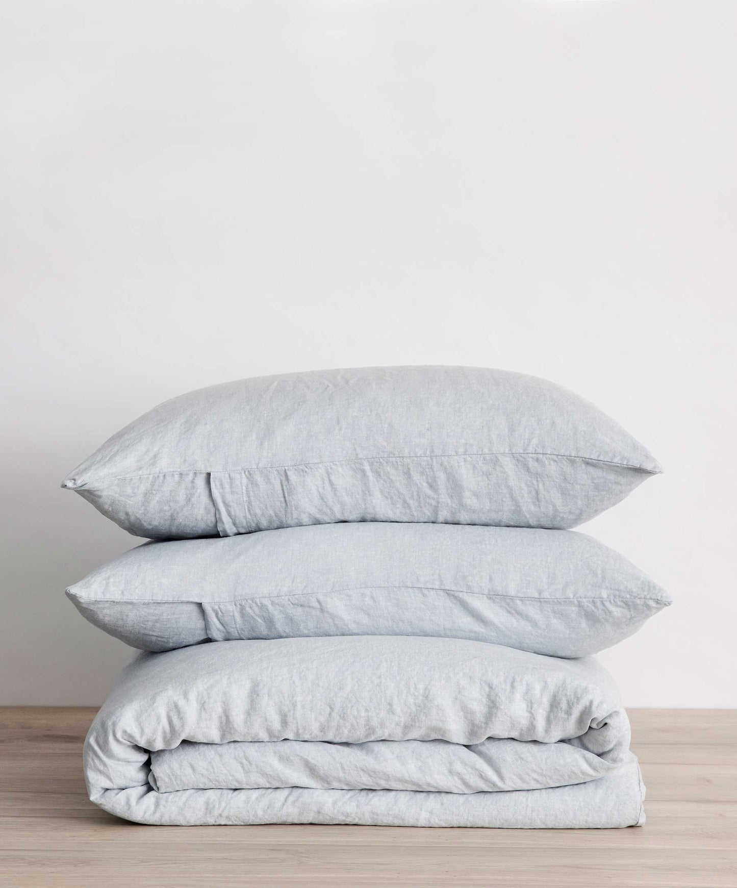 Parure de lit en lin - Ciel