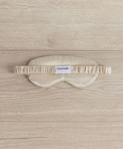 Masque pour les yeux en soie - Naturel