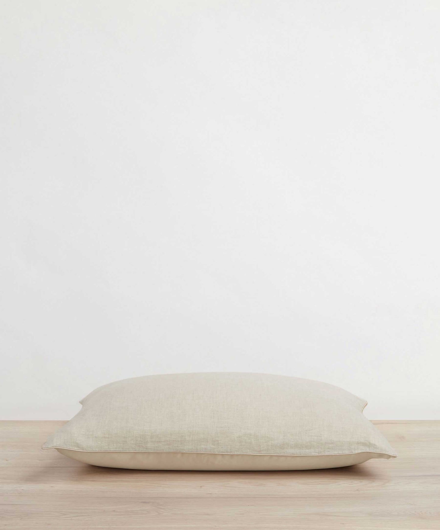 Un duo de soie et de lin - Naturel