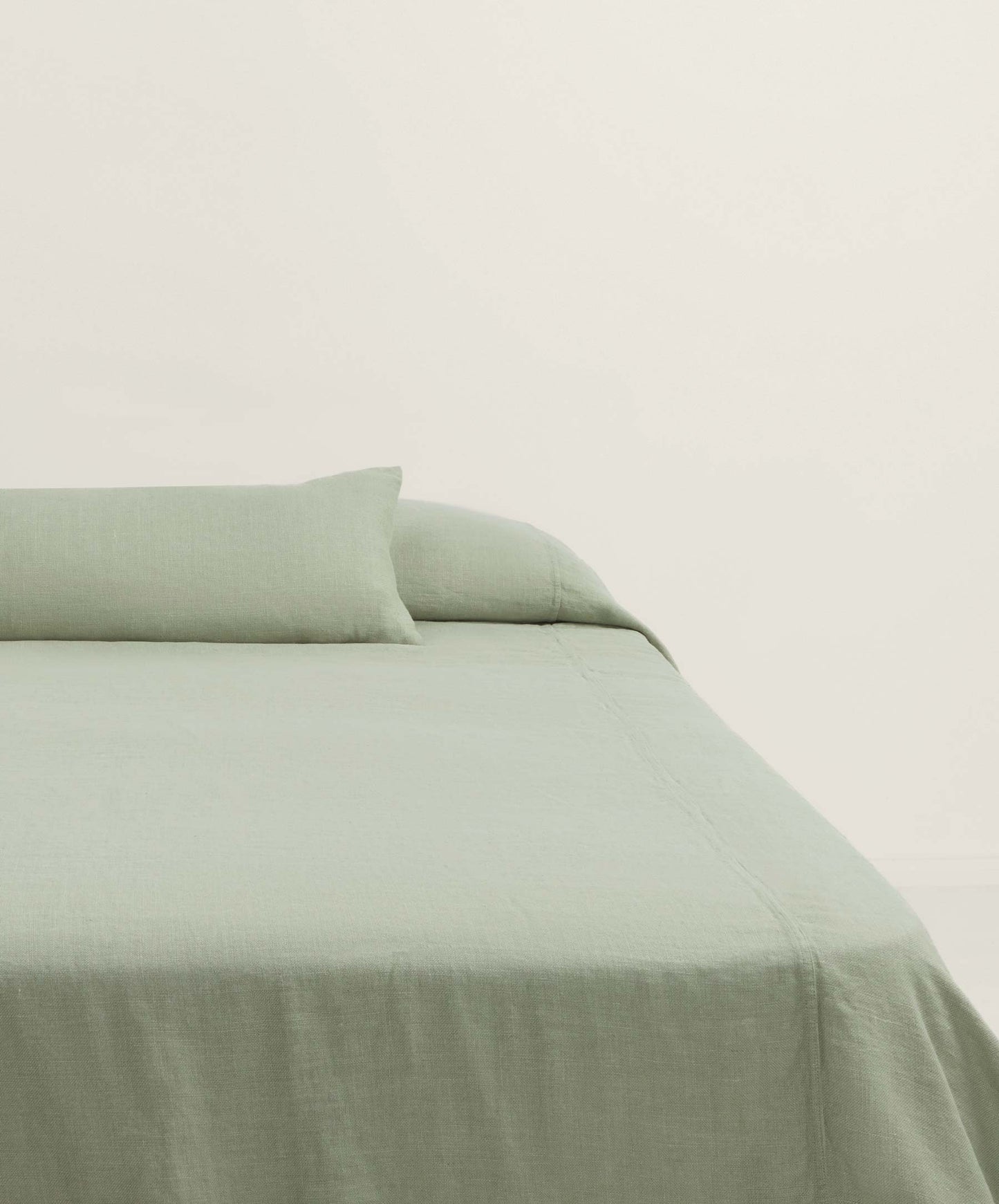 Couvre-lit en lin Repose - Artichaut 