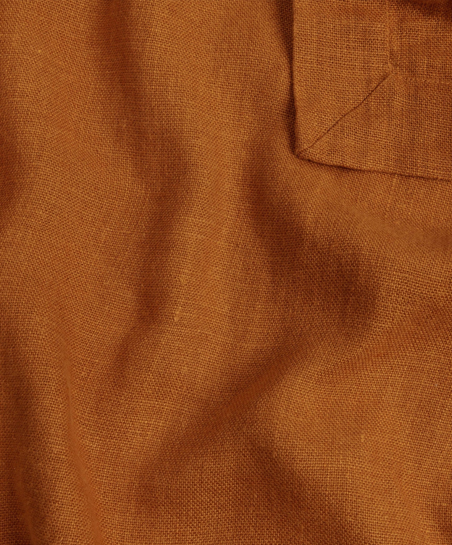 Couvre-lit en lin Repose - Curcuma 