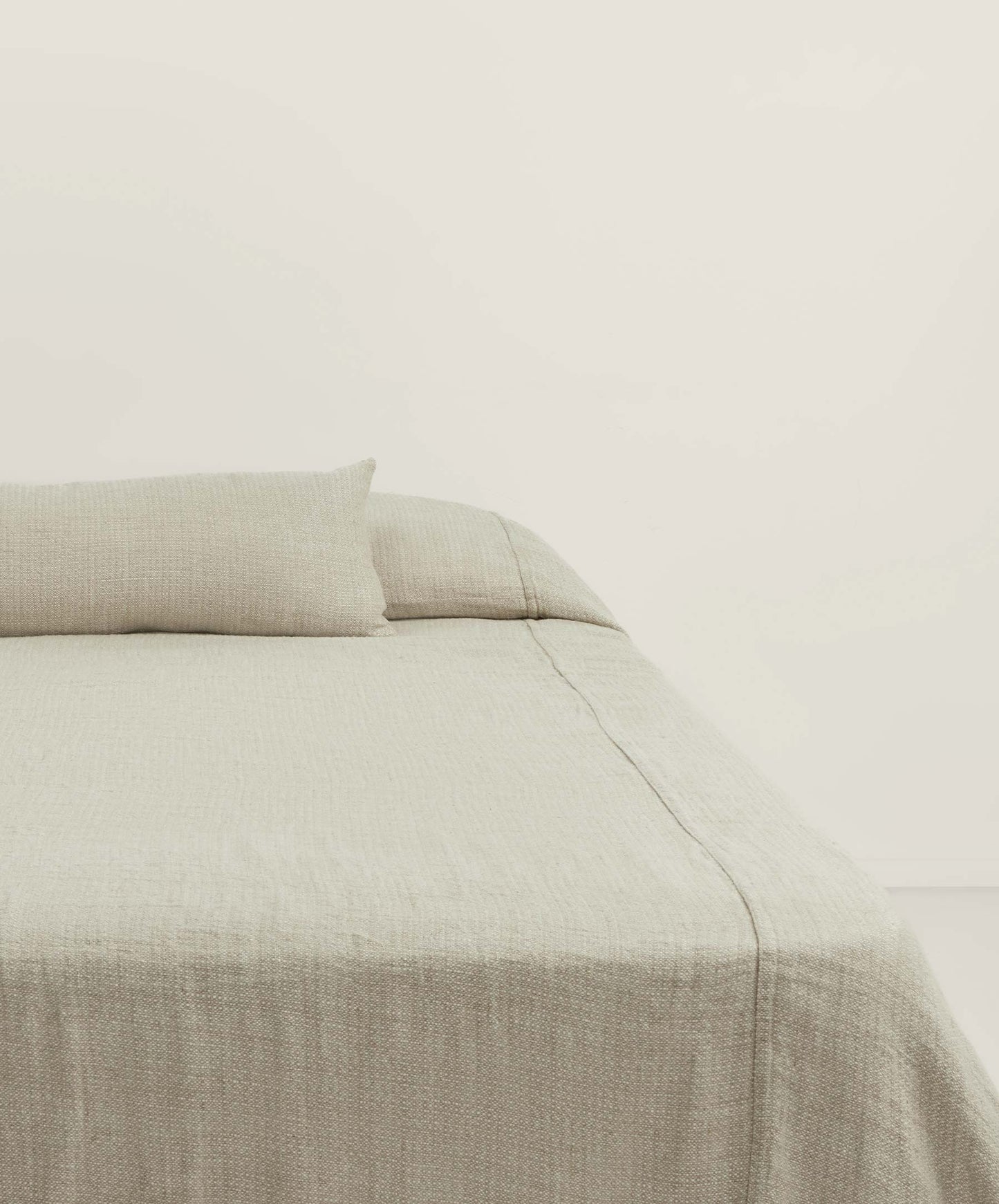 Couvre-lit en lin de chaume 