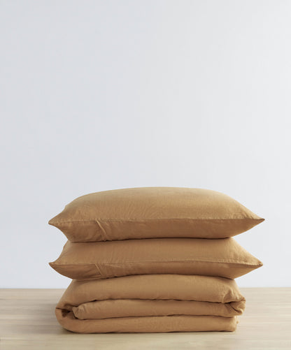 Parure de lit en lin - Sable