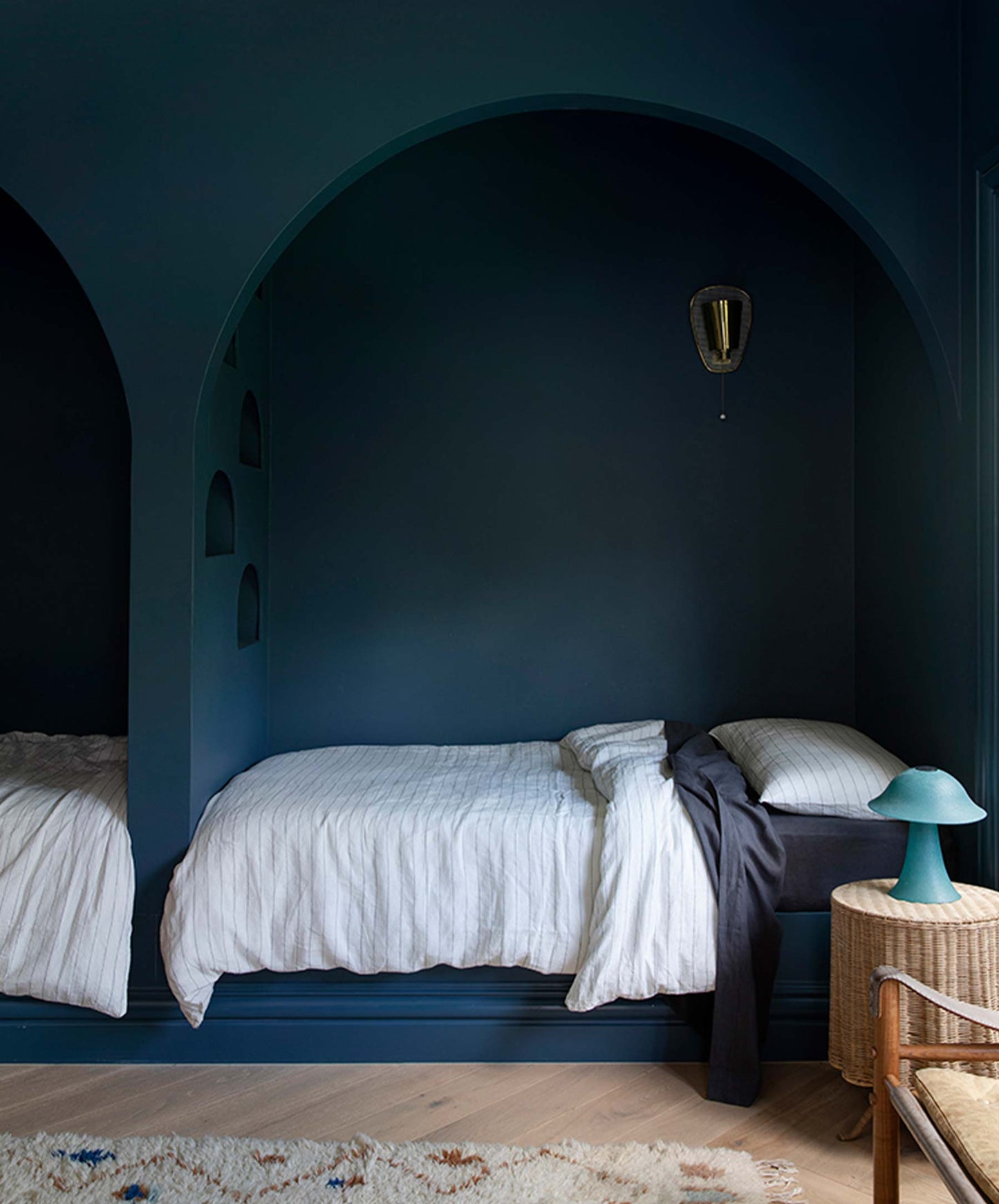 Parure de draps en lin avec taies d'oreiller - Gris ardoise