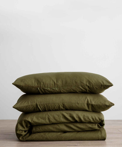 Parure de lit en lin - Forêt