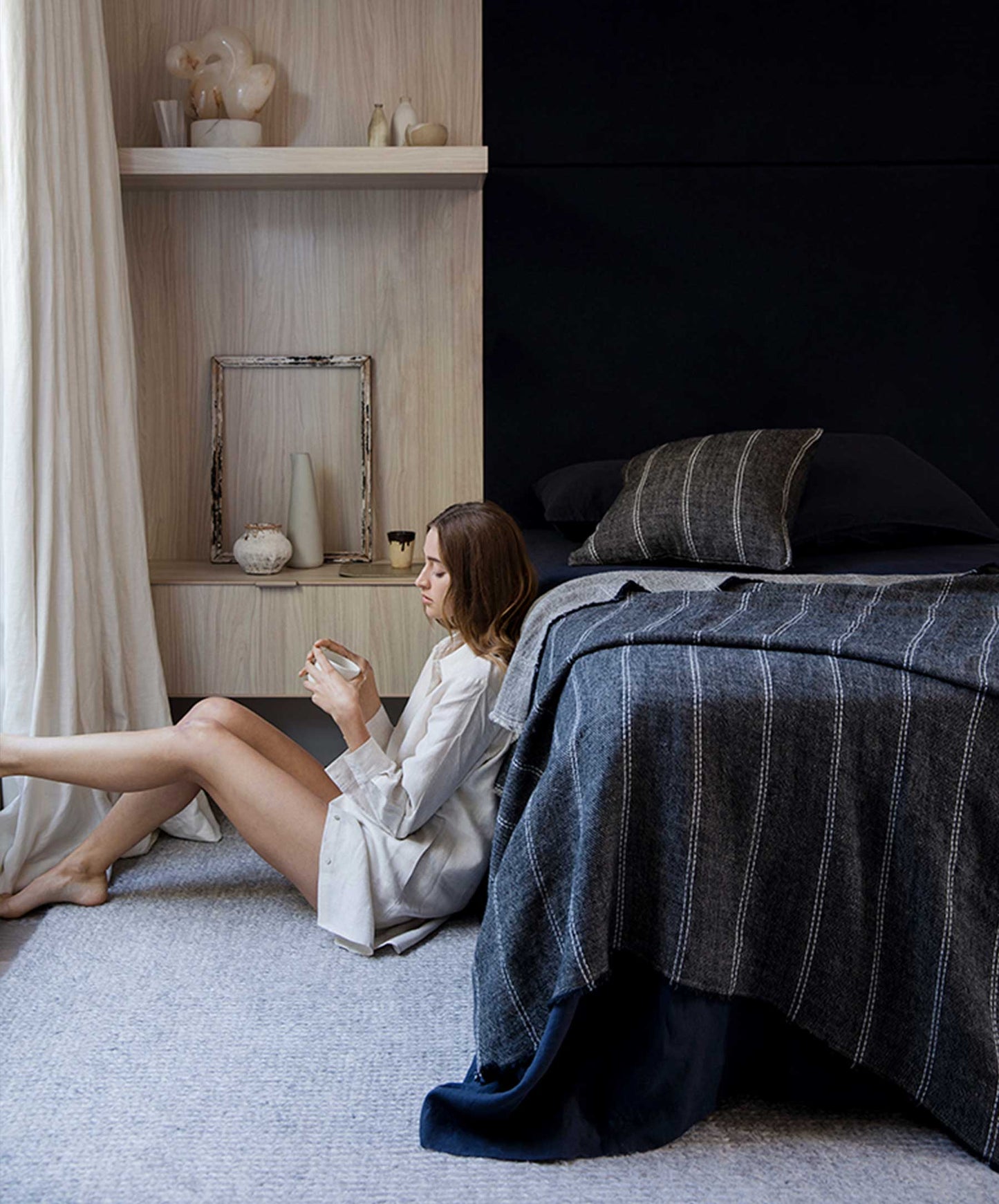 Couvre-lit en lin Mira - Rafa