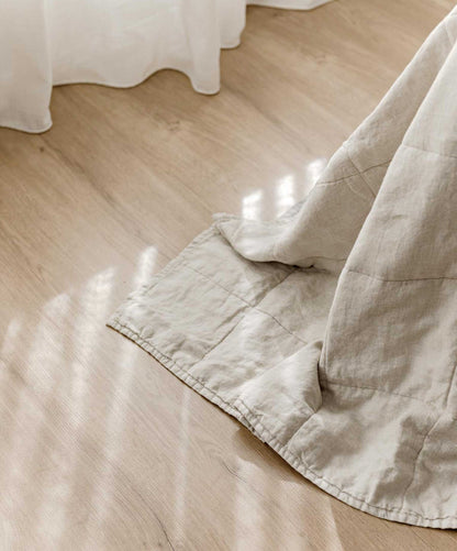 Couvre-lit matelassé - Naturel