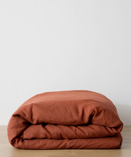 Housse de couette en lin - Sienne