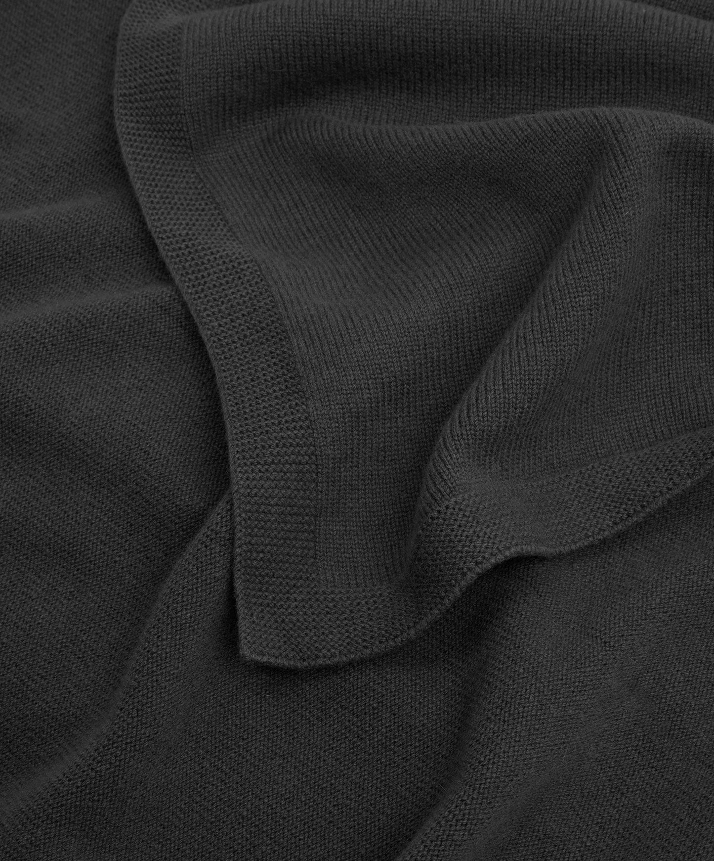 Couverture 100 % laine mérinos de Nouvelle-Zélande - Gris ardoise